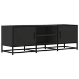 TV Cabinet Black 120x35x41 cm Engineered Wood and Metal 848839