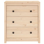 Sideboard 70x35x80 cm Solid Wood Pine 813734