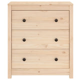 Sideboard 70x35x80 cm Solid Wood Pine 813734