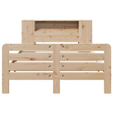 ZNTS Bed Frame without Mattress 160x200 cm Solid Wood Pine 3309884