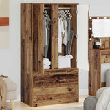 Bathroom Cabinet Old Wood 79.5 x 49 x 156 cm Engineered Wood 3406253