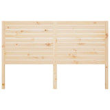 Bed Headboard 141x4x100 cm Solid Wood Pine 819015