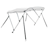 3-bow Bimini Top with Sidewalls 183xx137 cm 94816