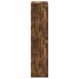 Book Cabinet/Sideboard Smoked Oak 66x30x130 cm Engineered Wood 815249