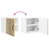Wall Cabinet PORTO Sonoma Oak 40 x 31 x 40 cm Engineered Wood 885229