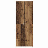 Highboard 2 pcs Old Wood 70 x 42.5 x 185 cm 3365588