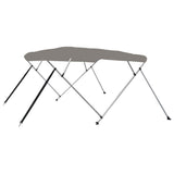 4-bow Bimini Top Grey 243x196x137 cm 94807
