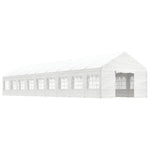 Gazebo with Roof White 20.07x4.08x3.22 m Polyethylene 3155493