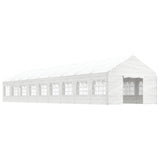 Gazebo with Roof White 20.07x4.08x3.22 m Polyethylene 3155493