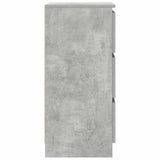 Sideboard Concrete Grey 37.5x35x76 cm Engineered Wood 861727