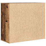 Sideboard Old Wood 80x33x70 cm Engineered Wood 857085