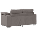 Sofa Taupe 160 x 77 x 82 cm Fabric 4105223