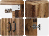 Cabinet Set 2 pcs Old Wood Engineered Wood 3416788