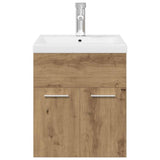 Sink Cabinet with Built-in Basin and Faucet Artisan Oak 3328906