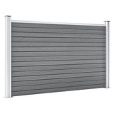 Garden Fence WPC 872x106 cm Grey 3053250