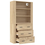 Highboard Sonoma Oak Engineered Wood 3185394