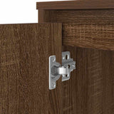 Desk Brown Oak 120x42x76 cm Engineered Wood 861820