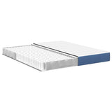 Bed Mattress with Mattress Blue 180 x 200 cm Fabric 42008304