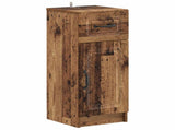 3 Piece Bathroom Cabinet Set UTRECHT Engineered Wood 3417898
