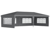 3 x 6m Pop-Up Gazebo, with Removable Walls - Grey T3398P317608