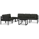 Table Anthracite Aluminium 60 x 60 x 38 cm Modular 49242