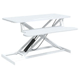 Adjustable Workstation 90x40x cm Steel and Engineered Wood 336402