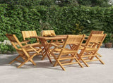 Folding Chairs 6 pcs 55x61x90 cm Solid Wood Teak 3155062