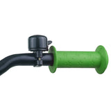 Kids Bike 22 Inches for 7-12 Years Old Green and Black 42009336