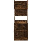 Kitchen Cabinet Smoked Oak 60x50x180 cm Engineered Wood 3276641