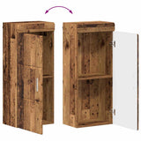 Bathroom Furniture Set TULUM 4 pcs Old Wood 60 x 34 x 63 cm 3398052