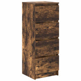 Sideboard Smoked Oak 37.5x35x99 cm Engineered Wood 861701