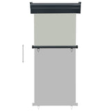 Balcony Side Awning 85x250 cm Grey 48410