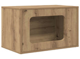 Cat House Artisian Oak 51 x 30 x 42.5 cm Engineered Wood 8000652