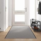 Doormat Grey and Black 120 x 350 cm 100% Polyamide 4100776
