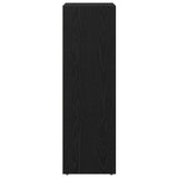 Bathroom Cabinet Black Oak 30 x 30 x 95 cm Engineered Wood 862504