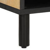 TV Cabinet 80x33x46 cm Solid Wood Mango 358229