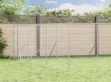 Outdoor Dog Kennel Silver 6x14x2 m Galvanised Steel 3190462