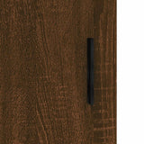 Wall Cabinet Brown Oak 60x31x60 cm Engineered Wood 829987