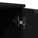 TV Cabinet Black Oak 102 x 35 x 36.5 cm Engineered Wood 862770