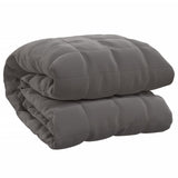 Weighted Blanket Grey 155x220 cm 11 kg Fabric 350777