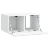 Wall-Mounted TV Cabinet White 59.5 x 41 x 30 cm Engineered Wood 898335