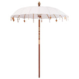 Balinese Parasol with Base Round 190 x 190 x 295 cm 3433016