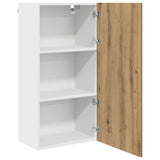 Hanging Cabinet Artisan Oak and White 50 x 31 x 100 cm 884353