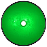 Basin Tempered Glass 42x14 cm Green 345264