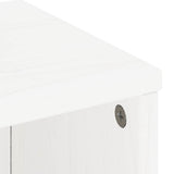 Side Cabinets 5 pcs "ODDA" White 40x24x79 cm Solid Wood Pine 3365361