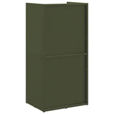 Firewood Rack Olive Green 40x30x80 cm Cold-rolled steel 864190