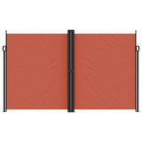 ZNTS Retractable Side Awning Terracotta 200x1000 cm 4004768