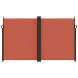 ZNTS Retractable Side Awning Terracotta 200x1200 cm 4004858