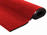 Doormat Other Red and Black 120 x 400 cm Polyamide and PVC 4100728