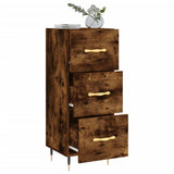Sideboard Smoked Oak 34.5x34x90 cm Engineered Wood 828585